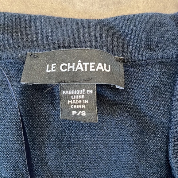 Le chateau p/s navy sweater - Picture 2 of 4